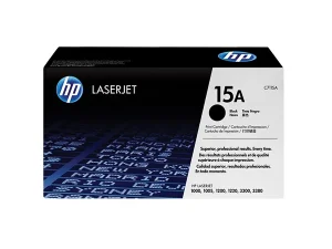 HP 15A Black Original LaserJet Toner Cartridge (C7115A)