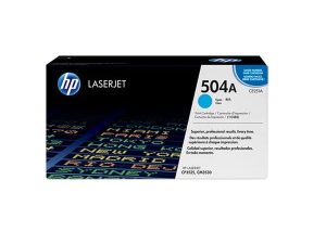 HP 504A Cyan Original LaserJet Toner Cartridge (CE251A)