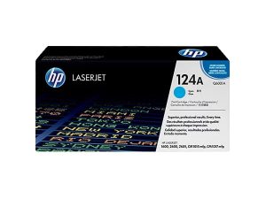 HP 124A Cyan (Q6001A) Original LaserJet Toner Cartridge
