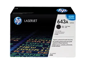 HP 643A Black (Q5950A) Original LaserJet Toner Cartridge