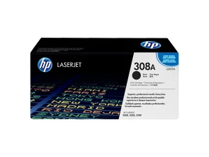 HP 308A Black Original LaserJet Toner Cartridge (Q2670A)
