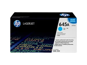 HP 645A Cyan Original LaserJet Toner Cartridge (C9731A)