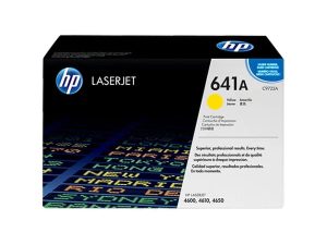 HP 641A Yellow Original LaserJet Toner Cartridge (C9722A)