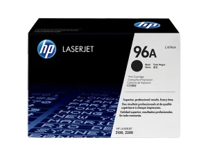 HP 96A Black Original LaserJet Toner Cartridge (C4096A)
