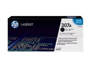 HP 307A Black Original LaserJet Toner Cartridge (CE740A)
