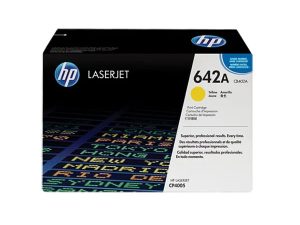 HP 642A Yellow Original LaserJet Toner Cartridge (CB402A)