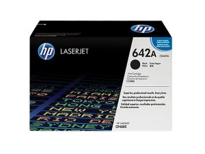 HP 642A Black Original LaserJet Toner Cartridge (CB400A)