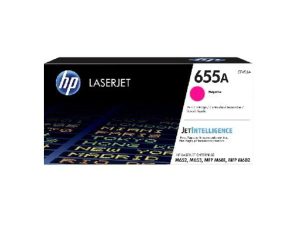 HP 655A Magenta Original LaserJet Toner Cartridge, CF453A