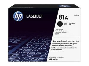 HP 81A Black (CF281A) Original LaserJet Toner Cartridge