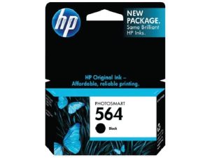 HP 564 Black Original Ink Cartridge, CB316WN