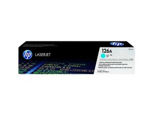 HP 126A Cyan (CE311A) Original LaserJet Toner Cartridge
