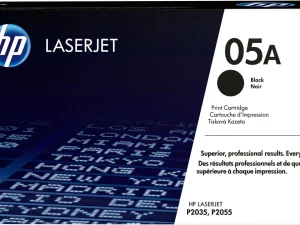 HP 05A Black Original LaserJet Toner Cartridge (CE505A)