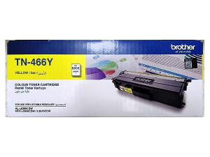 Brother TN-466Y High Yield Yellow Toner Cartridge